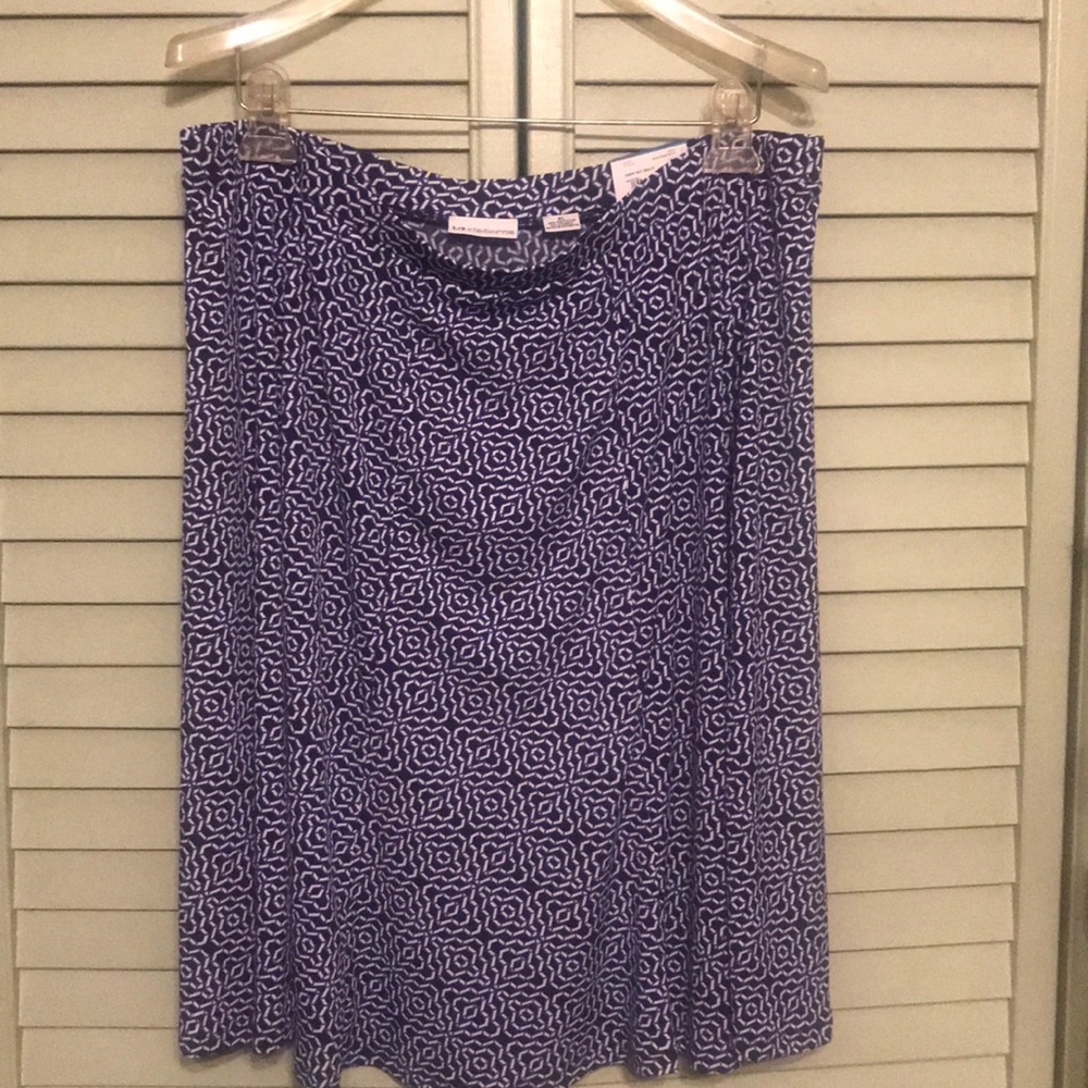 NWT Liz Claiborne A-line knee-length skirt